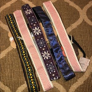 Banded no slip headbands